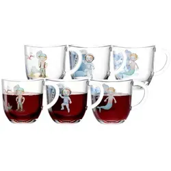 Leonardo BAMBINI Avventura Kindertassen 280 ml 6er Set in blau von LEONARDO