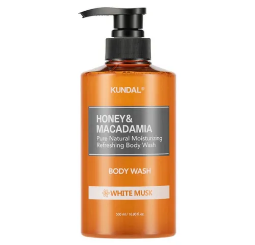 KUNDAL Körperpflegemittel KUNDAL, Honey & Macadamia Pure Body Wash, White Musk - 500ml