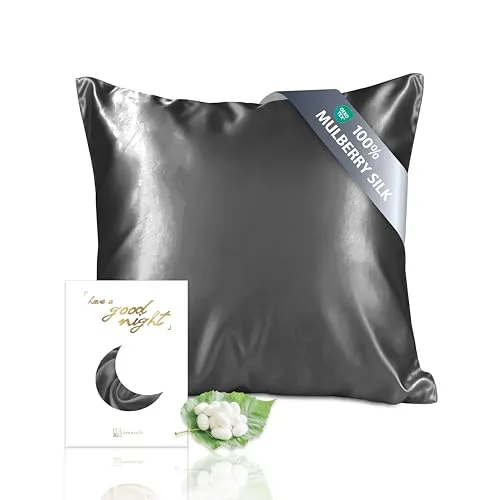 Kissenbezüge Grau von townssilk