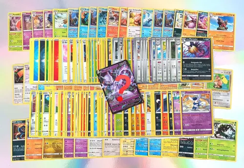 Pokémon-Karten Set - 151 Karten inkl. 50 Rare & 1 Ultra Rare Karte - Erleben Sie 151 zufällig sortierte Pokémon-Karten in deutscher Sprache, darunter 50 seltene Rare Karten und 1 Ultra Rare Karte. Ideal für Sammler und Spieler, in boosterfrischem Zustand und knicksicher verpackt.