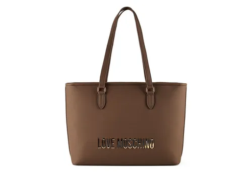 Love Moschino Bold Love Shopper Tasche 38 cm braun TAS057608 - Elegante Shoppertasche aus der Bold Love Serie von Love Moschino. Strapazierfähiges Material, praktischer Reißverschluss und vielseitiger Umhängeriemen machen sie ideal für stilbewusste Frauen. Perfekt für den Alltag!