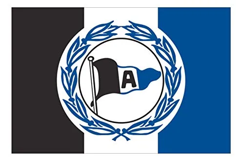 DSC ARMINIA BIELEFELD Hissfahne Wappen 150 x 100 cm in blau von DSC ARMINIA BIELEFELD
