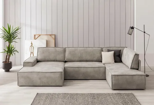 Home affaire Wohnlandschaft SHERWOOD U-Form, 329 cm von Home Affaire