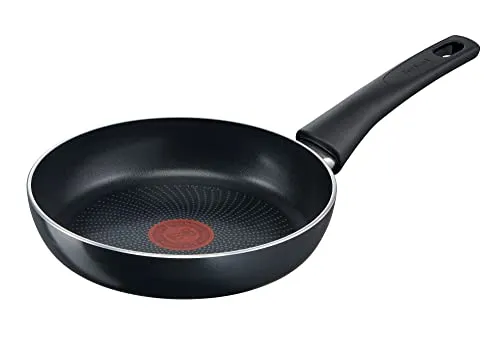 Tefal C27802 Generous Cook Bratpfanne 20 cm - Pfanne mit langlebiger Titanium-Antihaftversiegelung und Thermo-Signal für perfektes Anbraten. Ideal für alle Herdarten, inklusive Induktion, und bietet eine tiefe Form für vielseitige Gerichte.