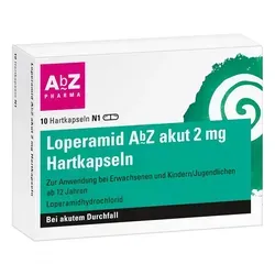 Loperamid Abz akut 2 mg Hartkapseln