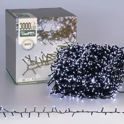 LED Clusterlichterkette 3000 Lichter mit Timer von ECD Germany