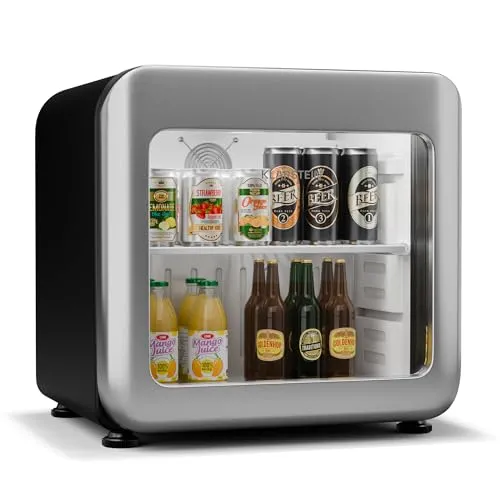 Klarstein Getränkekühlschrank HEA19-BevC-Aud46-SL in silber von Klarstein