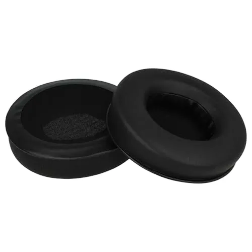 vhbw Ohrpolster Ersatz Polster 8.7cm kompatibel mit Razer Kraken, Kraken Pro Kopfhörer Headset, schwarz