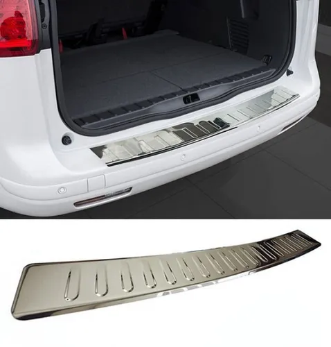 Hyundai IX 20 Ladekantenschutz Edelstahl mit Chrom-Abkantung
