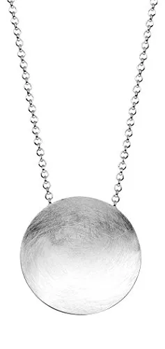 Produktbild Nenalina Damen Silber Halskette mit Kreisanhänger