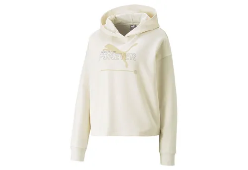 PUMA Damen Kapuzensweat ESS+ BETTER Hoodie TR - Hoodies für Damen, aus 100% Baumwolle, ideal für Sport und Freizeit mit bequemem Schnitt und stylischem Design.
