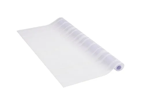 Venilia Fensterfolie statisch Vitrostatic Streifen Sichtschutz Folie, PVC, ohne Phthalate, transparent, 45cm x 1,5m, 200µm (Stärke: 0,2mm), Righe