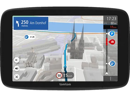 GO Navigator 7 - 7 Zoll Navigationsgerät mit 32 GB, Wi-Fi und Radarkamerawarnungen für stressfreies Reisen in ganz Europa, versandkostenfrei
