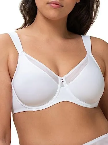 Triumph True Shape Sensation W01 Minimizer-BH Weiß H 90 Damen - Funktionsunterwäsche mit schlankem Minimizer-Effekt, der Ihre Silhouette formt und perfekten Komfort bietet. Elegante Details und hochwertige Materialien für ein selbstbewusstes Tragegefühl.
