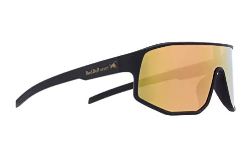 Red Bull Spect Eyewear Unisex Dash Sonnenbrille - Sportbrille mit MONO-Shield Antiallergen-Rahmen aus nachhaltigem Material und robusten Polycarbonat-Gläsern für 100% UV-Schutz.