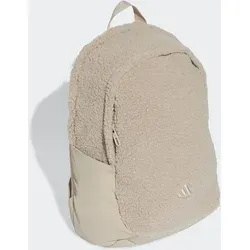 adidas Unisex Classic Winterized Rucksack Beige/Chalk White - Tagesrucksäcke mit 20,1 L Volumen, aus 100 % recyceltem Polyester, ideal für den Alltag und umweltbewusste Nutzer.