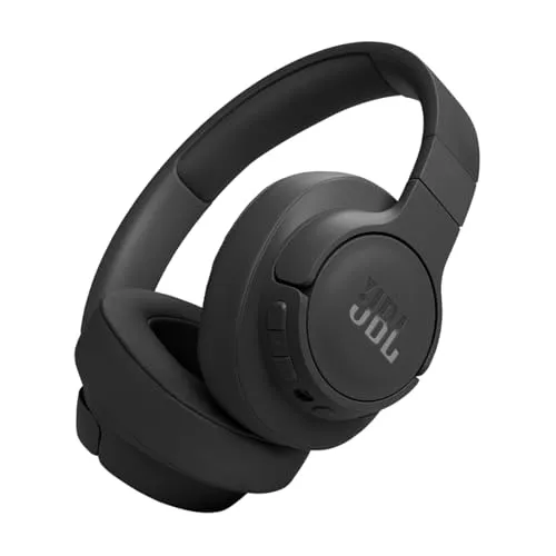 JBL Tune 770NC - Over-Ear-Kopfhörer mit Adaptive Noise-Cancelling, Bluetooth A2DP, faltbar und ideal für ungestörtes Hören in Schwarz