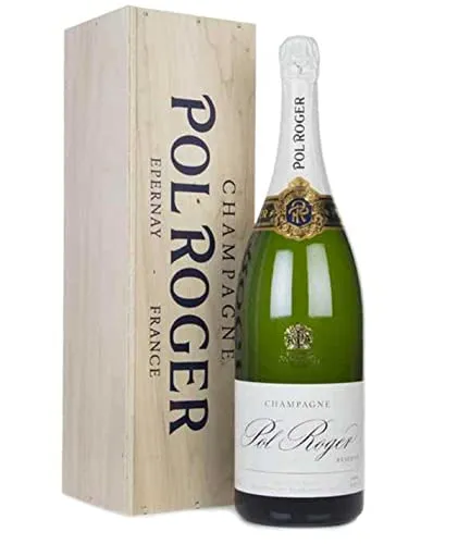 Champagne Pol Roger White Foil Brut, Methusalem
