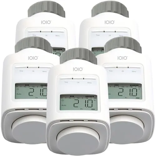 IOIO Elektronisches Heizungsthermostat HT 2000/23 - Heizkosten sparen - Thermostat für Heizkörper, spart bis zu 30% Heizkosten durch intelligente Steuerung und einfache Installation mit individueller Programmierung für maximalen Komfort.