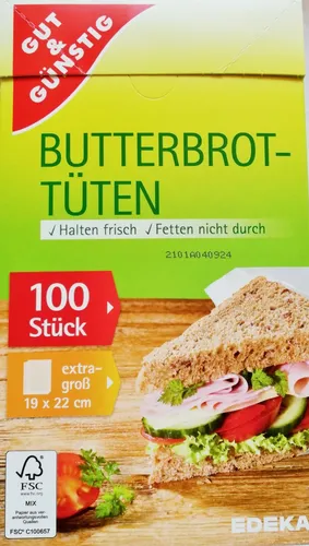 Frühstückstüten 100 Stück