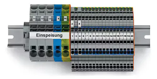 Produktbild WAGO 821-123 TOP JOB S Hauptverteiler-Set FI