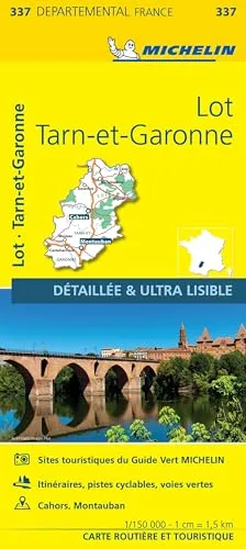 Michelin Lot / Tarn-et-Garonne (Quercy) (MICHELIN Localkarten)