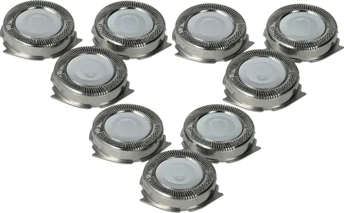 vhbw 9x Ersatz-Scherköpfe kompatibel mit Philips HQ7142, HQ7143 Elektrorasierer, ###ERRORS###Invalid REF tag: aspect 'Farbe-Titel'###ENDERRORS###