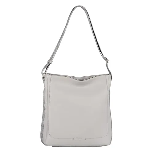 Gabor Schultertasche Hobo Bag - Elegante Light Grey Tasche - Schultertasche mit geräumigem Hauptfach und stufenlos verstellbarem Schulterriemen, perfekt für stilbewusste Frauen.