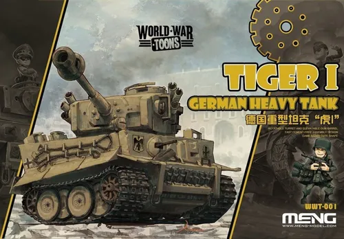 World War Toons: German Heavy Tank Tiger I - Meng Model WWT001