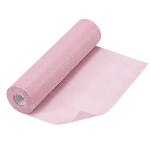 ANYUNKEY Vlies Tischläufer Blush Rose , Tischläufer Modern,Tischband Rolle, Table Runner Outdoor,Tischdeko für Geburtstage & Hochzeiten, Taufe ,Konfirmation oder Kommunion und Festtafeln,30 cm x 25 m