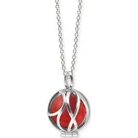 Engelsrufer Damen Halskette mit Rotem Jaspis Anhänger von Engelsrufer