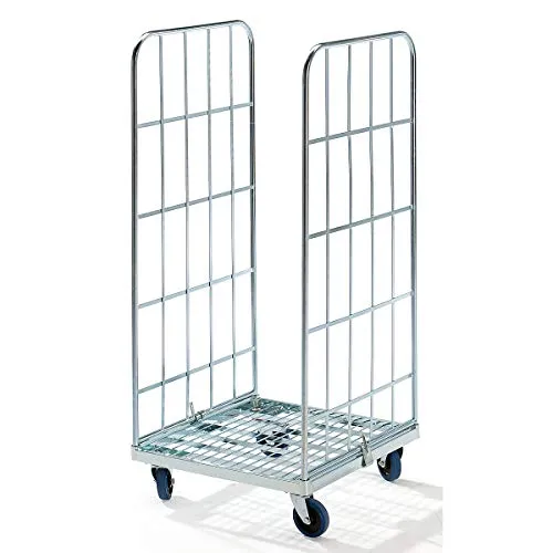 Stahlrollwagen 1650mm Gesamthöhe mit 1450mm Nutzhöhe innen von Certeo