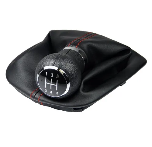 L & P Car Design Schalthebel Schaltsack Schaltknauf Auto für VW Passat 3B2 3B5 B5 (Set, 1 St., Schaltknauf + Schaltsack + Rahmen), Plug&Play Montage