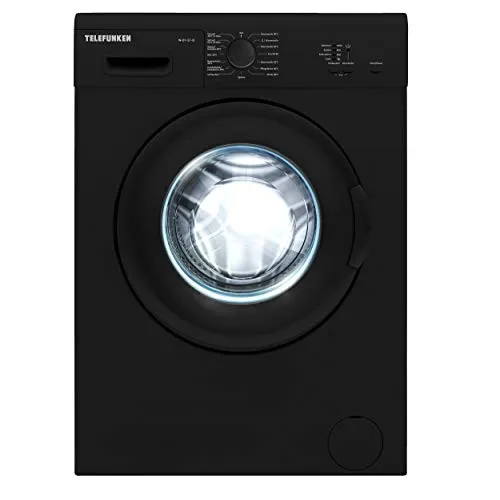 Telefunken W-01-51-B Waschmaschine (5 kg / 1000 U/Min) mit Mengenautomatik und Überlaufschutz