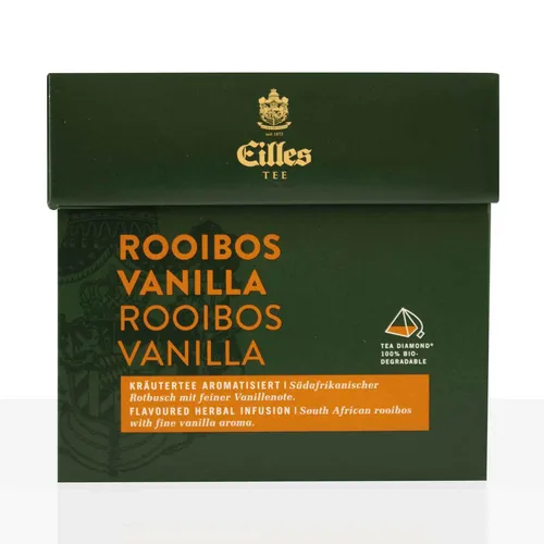 EILLES TEE Tea Diamond ROOIBOS VANILLA im Pyramidenbeutel