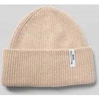 Marc O'Polo DENIM Mütze & Schal beige|braun - Mützen Set aus 100% Baumwolle, ideal für stilvolle Looks in der Übergangszeit.