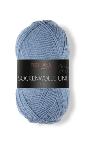 SOCKENWOLLE UNI von PRO LANA - Farbe 407 - 100 g / ca. 420 m Wolle