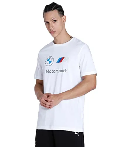 PUMA Herren BMW M Motorsport ESS Logo T-Shirt XXLWhite