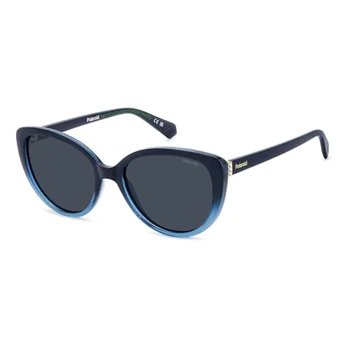POLAROID Damen PLD 4176/S/X Sonnenbrille, blau, 56/18/145