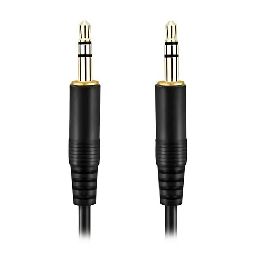 F44 3.5mm Stereo Audio Kabel Adapter Klinke Aux Stecker Audiokabel Cable 1,5m