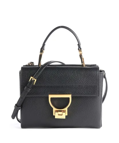 Coccinelle Arlettis Handtasche aus Leder 19 cm in Schwarz