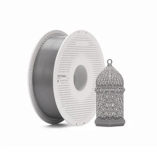 Bambu Lab PLA Basic Filament 1kg Grau - Das Bambu Lab PLA Basic Filament überzeugt durch einfache Handhabung und hohe Druckqualität. Ideal für präzise 3D-Druckprojekte, bietet es eine glatte Oberfläche und ist vielseitig einsetzbar.