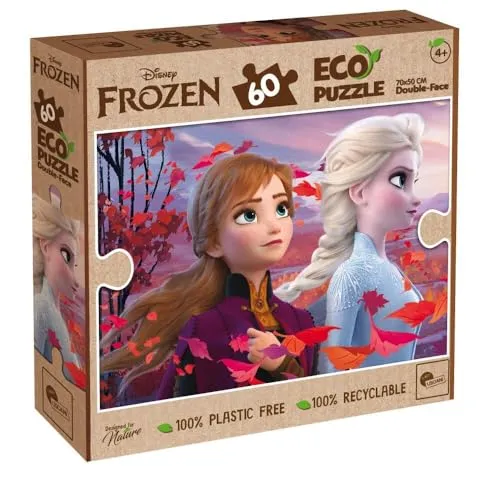 Liscianigiochi 91881 Disney Eco Puzzle Df Frozen 60