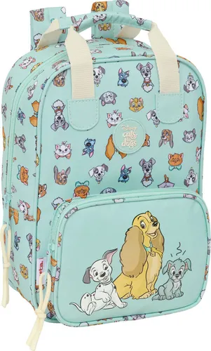 Schulrucksack Disney Blau 20 x 28 x 8 cm