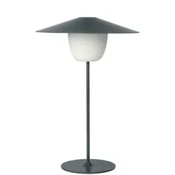 Blomus Led-Laterne ANI Lamp, Anthrazit, 49 cm - Moderne Stehleuchte aus Metall, ideal für stilvolle Dekoration im Innen- und Außenbereich, wind- und wetterfest.
