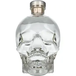 Crystal Head Vodka 1 L - Dreifach gefilterter Premium Wodka - Wodka aus Kanada mit einzigartigem Flaschendesign, perfekt als Geschenk und für besondere Anlässe. Dreifach gefiltert für einen unvergleichlichen Geschmack.