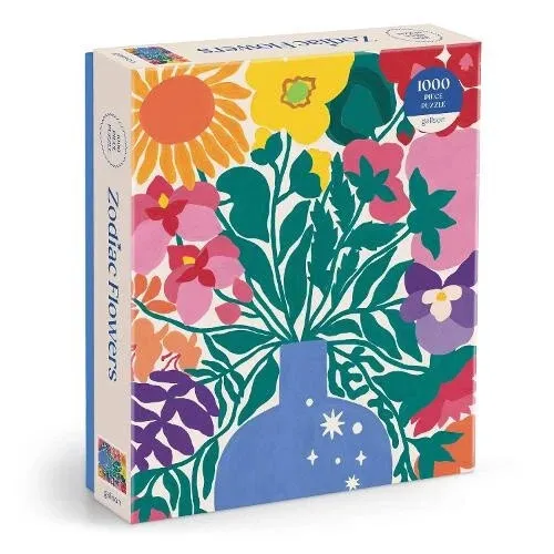 Zodiac Flowers 1000 Piece Puzzle by Galison [Jigsaw] Neu OVP*