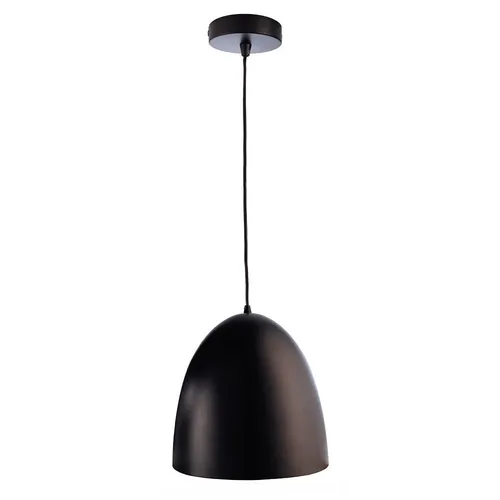 Deko Light Bell 342054 Pendelleuchte LED, Halogen E27 40W Schwarz - Lampen mit edlem Metallschirm für blendfreies Licht, ideal für Esstische, Restaurants und Bars – der perfekte Mix aus Eleganz und Industrial-Chic.