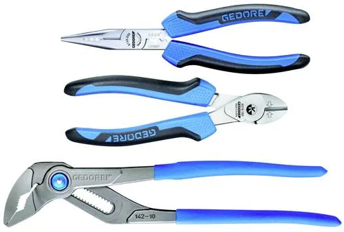 Gedore 1102-008 2951797 Werkzeugset - Zangen-Sets mit hochwertiger Verarbeitung, ideal für Profis und Hobbyhandwerker, die Wert auf Langlebigkeit und Präzision legen.
