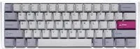 Ducky One 3 Mini Tastatur USB US Englisch Grau - Gaming Tastatur mit kompaktem Design, RGB-Hintergrundbeleuchtung und hoher Reaktionsgeschwindigkeit – perfekt für Gamer und Platzsparer.